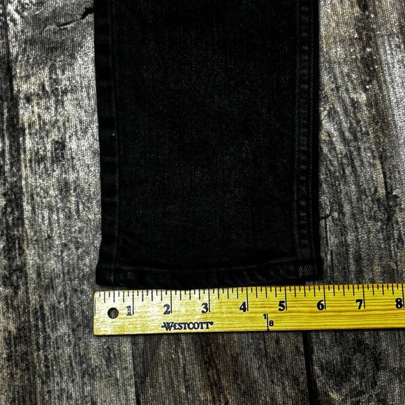 Pacsun Skinny Jeans Mens 31x31 Distressed Black Denim (Tag31x32) - Picture 6 of 8